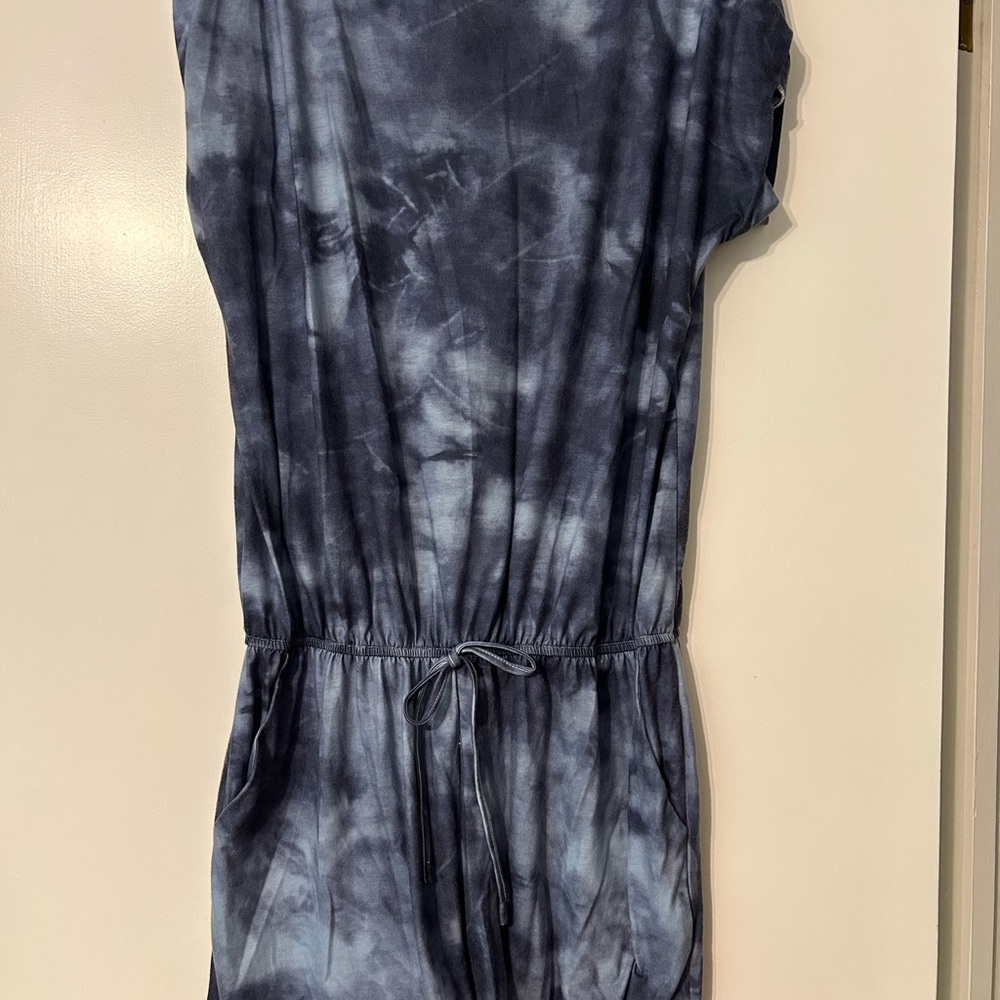 Tie-Dye Blue Romper